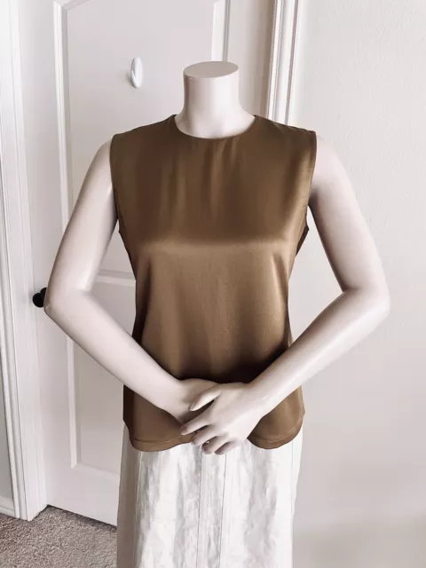 NWT  Ellen Tracy Silk Blouse Top 4 $178