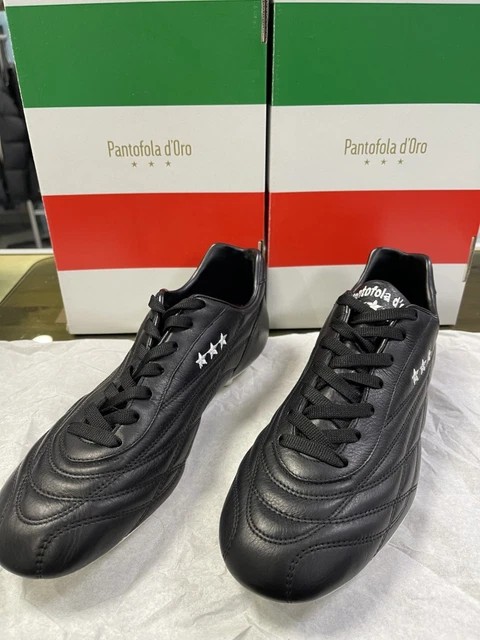 Chaussures De Football Pantofola D'oro New Star Vitello - Pour Terrains Durs - Homme - Neuf