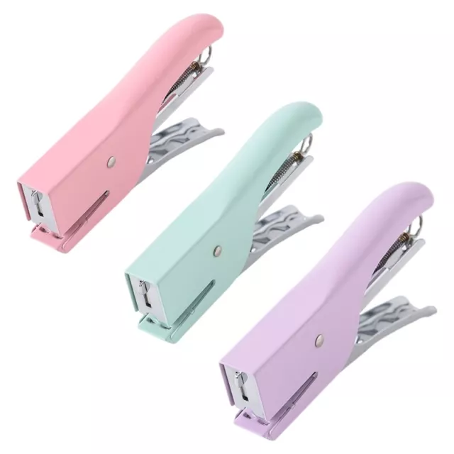 Handy Metal Stapler Professional Packaging Plier Stapler Office Desktop Stapler