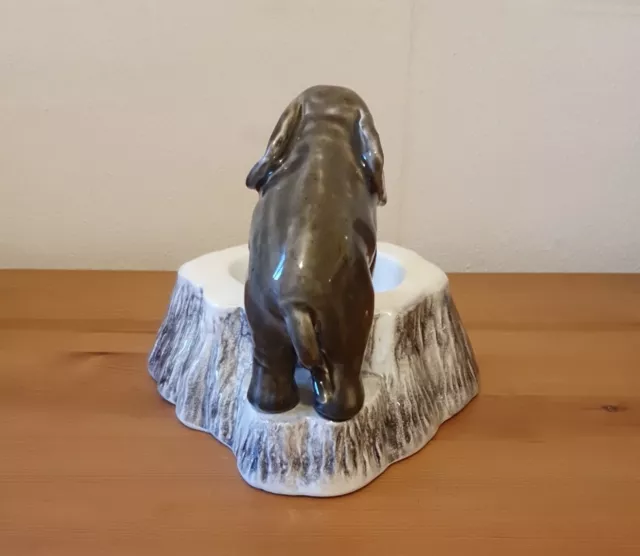 Ditmar Urbach 1950's Czechoslovakian Ceramic Elephant Ashtray/Bowl 3