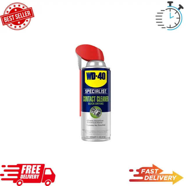 WD-40 Specialist Electrical Contact Cleaner, 11 oz.