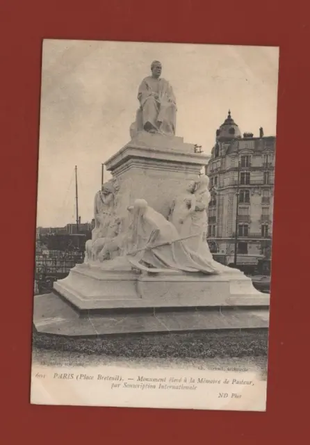 PARIS - Place Breteuil - Monument Pasteur