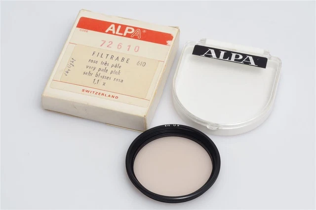 Alpa Filter Filtrabe 610 1.1x Pale Pink f. Macro Switar 50mm (1679760858)