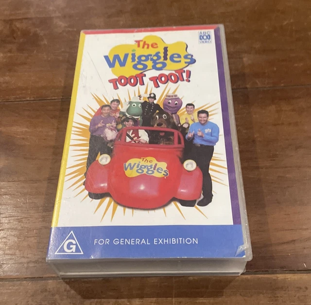 THE WIGGLES TOOT Toot VHS Video Tape 1998 ABC Kids Original Cast $12.00