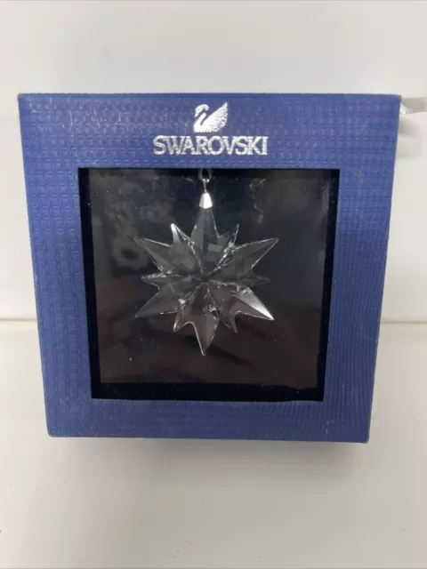 Swarovski Ornament, Little Star Snowflake, 2017 (5257592) 1.7" NIB