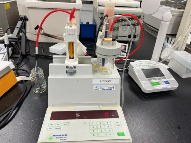 Mettler Toledo DL35 Karl Fischer Titrator