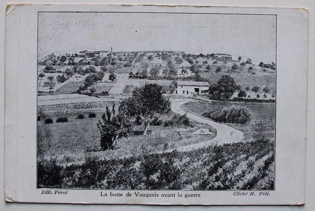 cpa village of Vauquois Meuse before the war 1914
