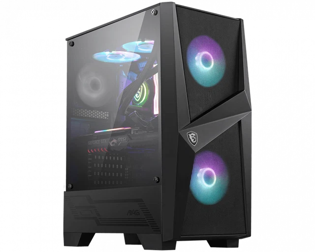 MSI MAG FORGE 100R Mid Tower Case [3] EUR 73,98 - PicClick FR