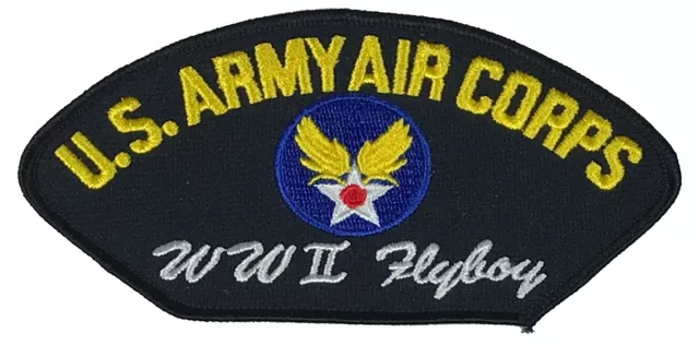 Us Army Air Corps Usaf Air Force Wwii Fly Boy World War 2 Two Patch Veteran