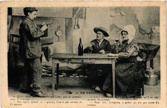 CPA En Perigord - Folklore - Types (482048)