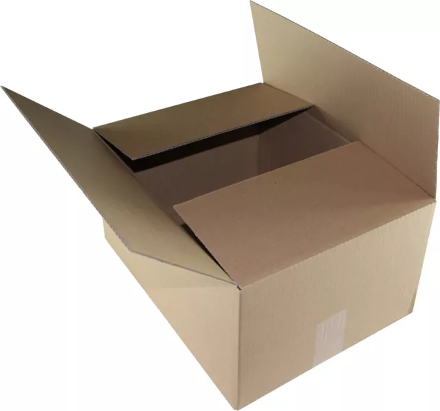 20 St Libro Cartone 500x400x400 MM Scatola per Trasporti 50x40x40 Post Casella
