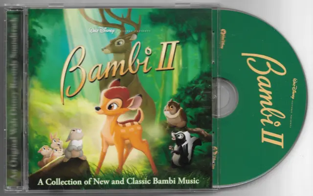 BAMBI II Original Walt Disney Records Soundtrack 2006 CD FANTASTIC CONDITION
