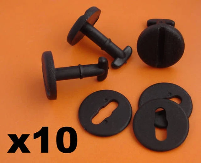 thumbnail image 2 of 20x BMW Carpet Floor Mat Retainer Clips – For E32, E34, E36, E38, E39, E46, X3, X5 – Genuine Style Holders 2 of 6