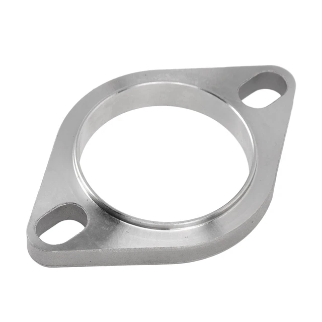 Kit di collegamento flangia di scarico auto 2 pz 2 bulloni 2,5 pollici acciaio inox universale Fo