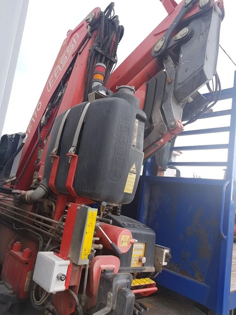 Mercedes Axor 1829 Avec Grue Fassi F170 Plateau 3