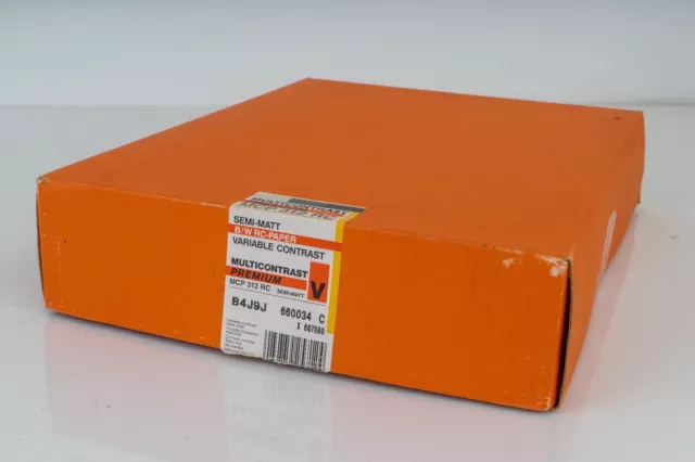 Agfa MCP 312 Premium Semi-Matte VC RC  11" x 14" Photographic Paper  Box of 250