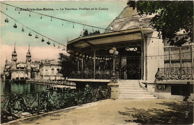 CPA ENGHIEN-les-BAINS - Le Nouveau Pavillon et le Casino (380667)