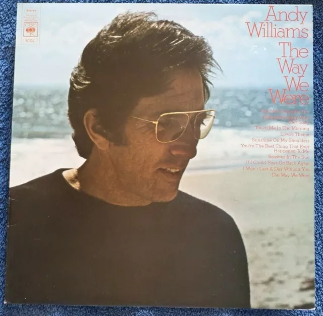 Andy Williams: The Way We Were 12" Vinyl LP 1974 Very Good + Condition