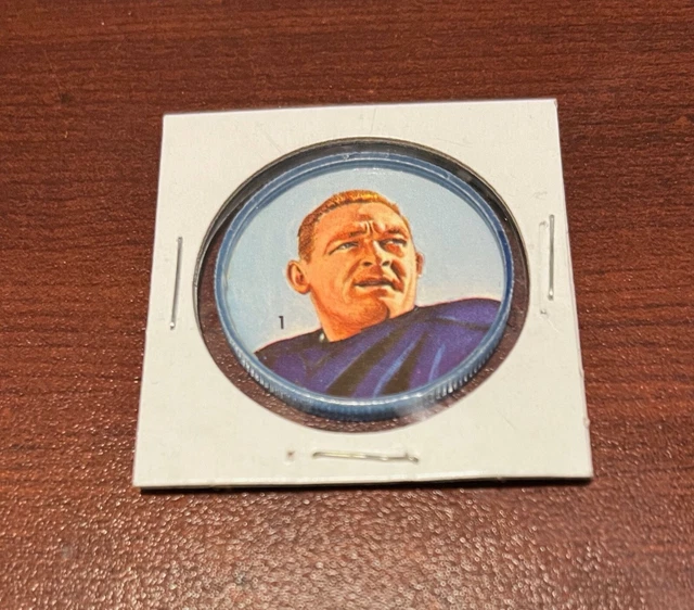 1963 Nalley's Hunters CFL Coin #1 Jackie Parker HOF Toronto Argonauts