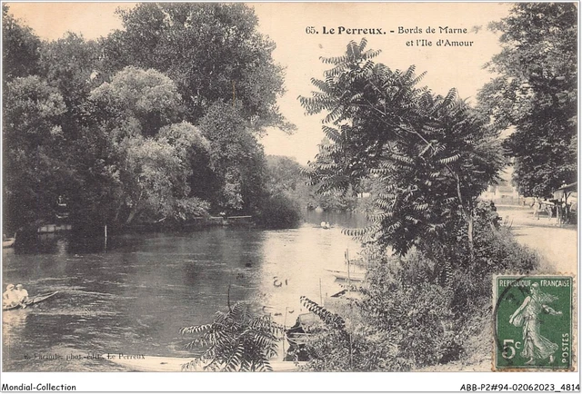ABBP2-94-0159 - LE PERREUX-SUR-MARNE- bords de la marne et l'ile d'amour