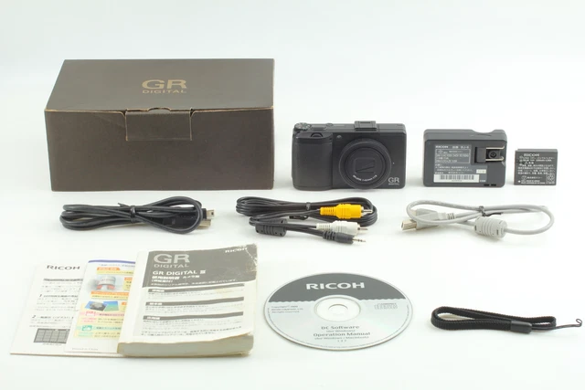 [MINT Shot:016] RICOH GR DIGITAL III Black 10.0 MP Compact Camera From JAPAN 2