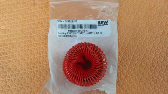 SEW-EURODRIVE 0643751 Bushing 6437516 KT47 FT47 ST57 1.4375" NG 35 OEM NEW