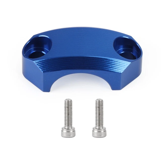 Morsetto di bloccaggio CNC morsetto manubrio blu per manubrio 22 mm per Suzuki F2