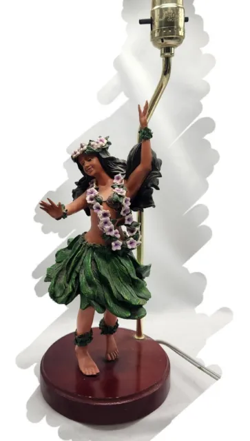 Hawaiian Hula Girl Lamp Good Condition No Shade