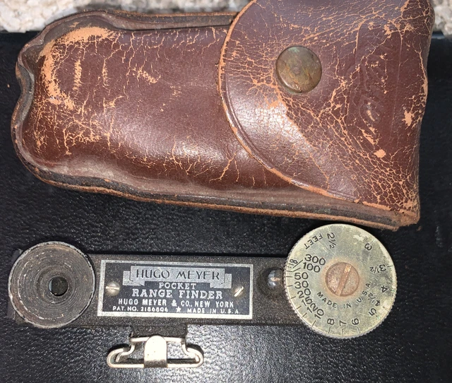Buscador de guardabosques de bolsillo Hugo Meyer fotografía fija y video década de 1940