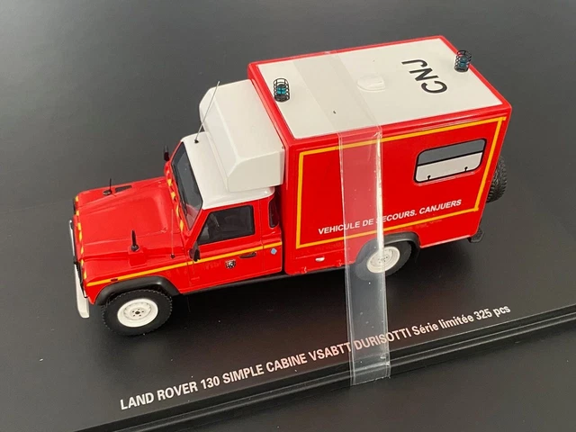Miniature 1/43 - Véhicule Pompier Aérodrome Niort - Ford Ranger Pick-up - ALARME