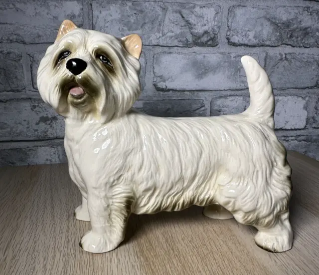 West Highland Terrier Vintage Coopercraft  Figurine Ceramic Made In England