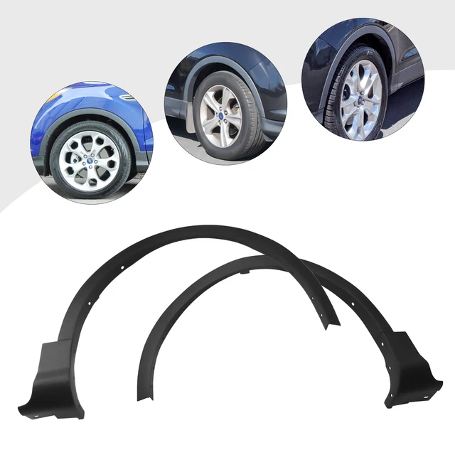 1 PAIR FRONT Fender Flare Wheel Well Arch Molding Trim For Ford Escape