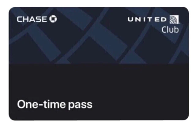 United Airlines Club Lounge One-Time Pass (Expires July 7 2023) email delivery