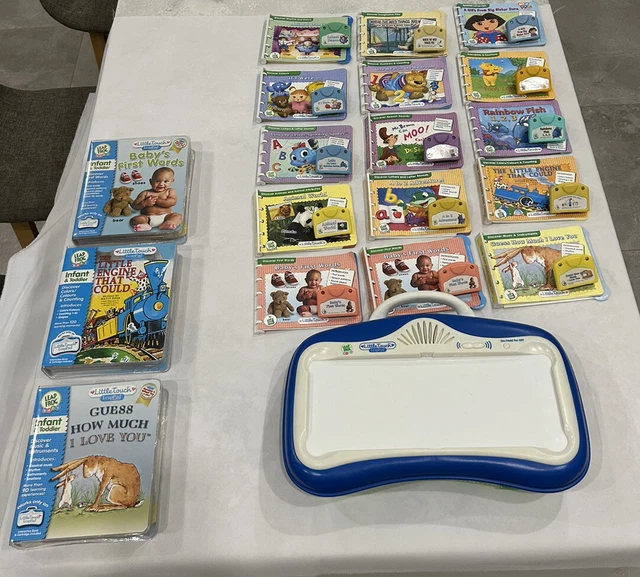 LEAP FROG LITTLE Touch Library - Learning System + Books and Cartridges
