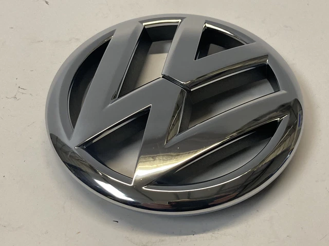 VW POLO 6R 6C Emblem Badge Radiator Grille Genuine Part 6R0853600A Ulm ...