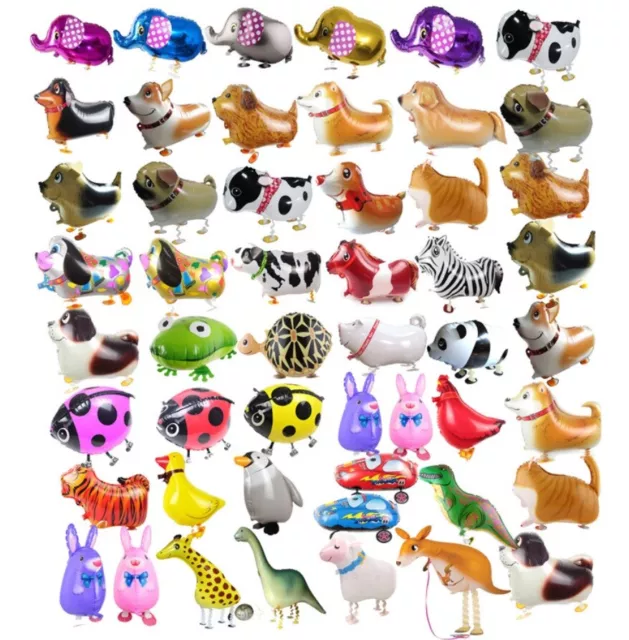 Balloons Animal Foil Walking Pet Airwalker Balloon Helium Kids Fun Parties Toys