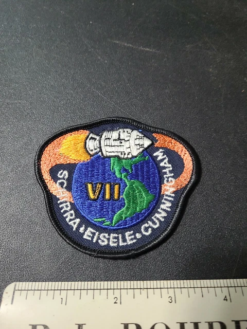 Vintage VII NASA Space Agency Patch Schirra Eisele Cunningham