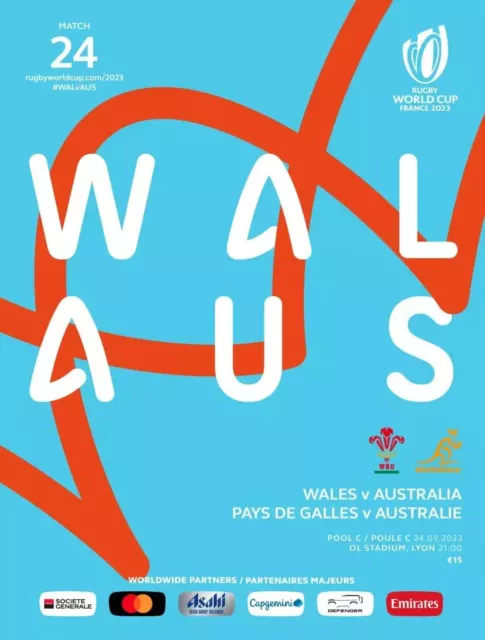 Rugby World Cup 2023 Wales V Australia Rugby World Cup 2023 Wales V Australia