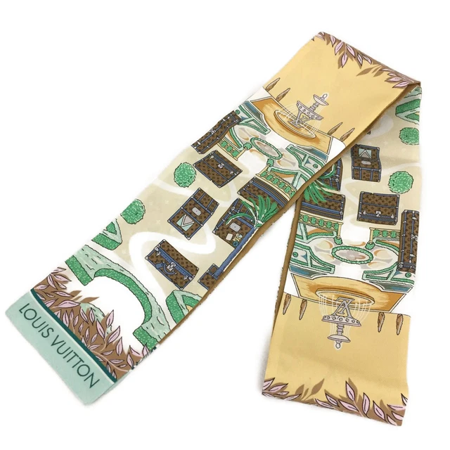 Louis Vuitton Monogram Multicolor  Silk Scarf Twilly /2L0509