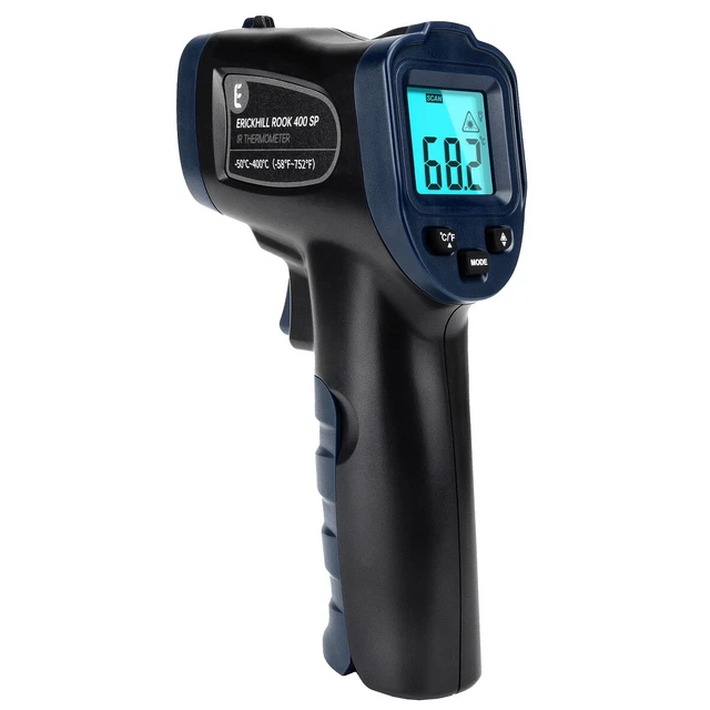 ERICKHILL Handheld Infrared Thermometer -50°C~400°C Non-Contact Temperature Gun