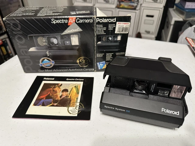 POLAROID SPECIAL EDITION Spectra AF Instant Film Camera With Film Pack ...