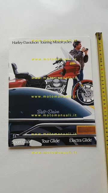 Harley-Davidson catalogo modelli Touring 1984 depliant USA originale brochure Harley-Davidson catalogo modelli Touring 1984 depliant USA originale brochure