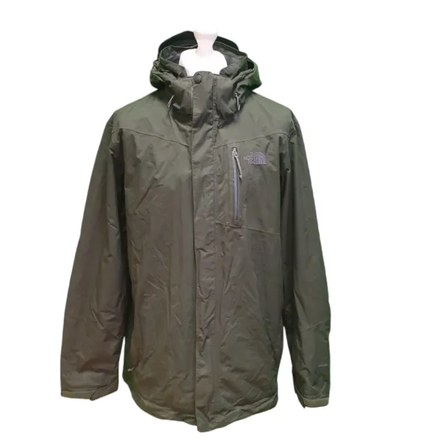 The North Face Hyvent Green Lightweight Hooded Jacket UK Men's XL EU 56 NN428