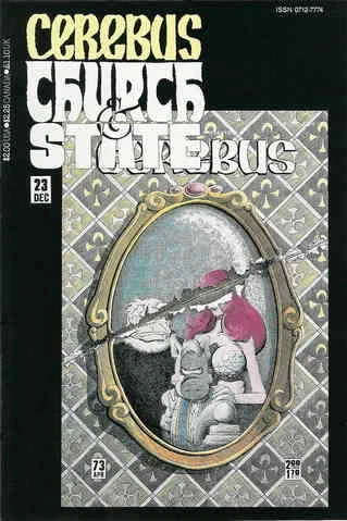 Cerebus: Church And State #23 FN; Aardvark-Vanaheim | 73 Dave Sim - we combine s