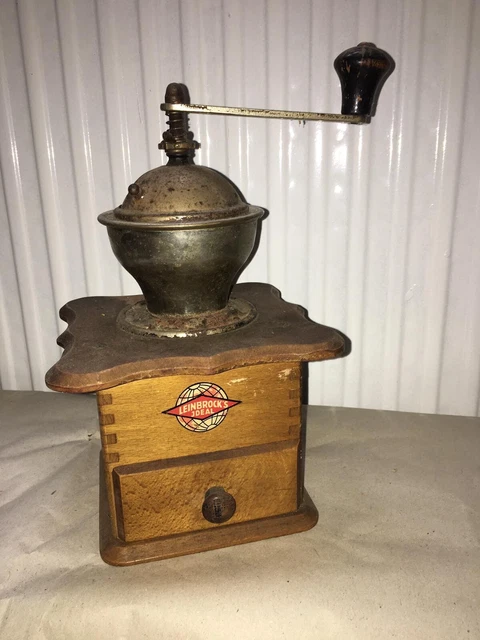 ‼️ Antik Kaffeemühle Grinder Mill Moulin Molinillo Cafe Leinbrocks Ideal Mutzig