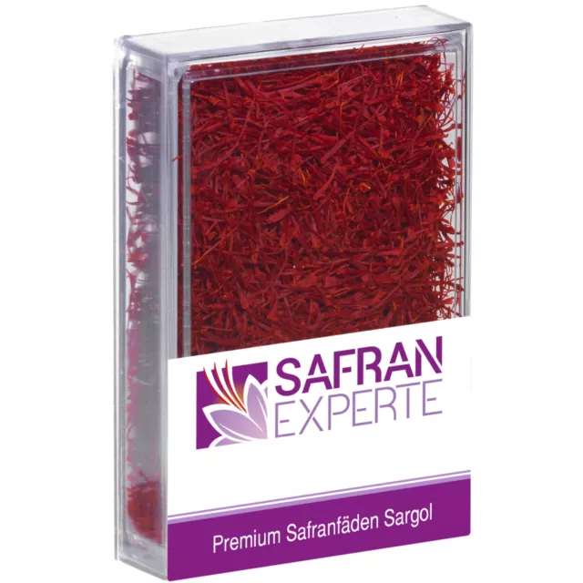 Edle Safranfäden 10 Gramm in Dose Sargol aromatisch + intensives AROMA