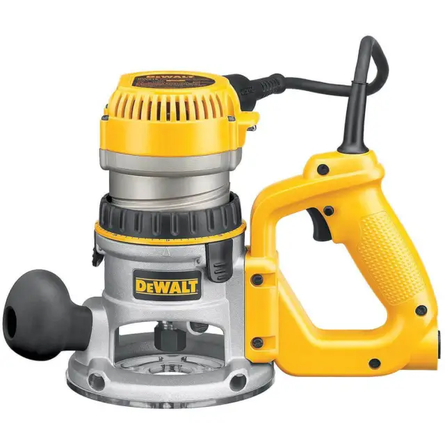 DeWALT DW618D 2-1/4 HP Heavy-Duty Maximum Motor HP EVS D-Handle Router