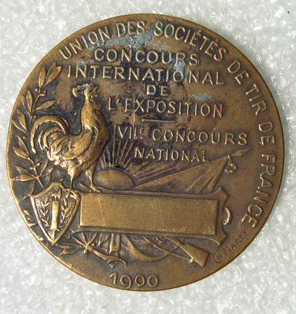 MEDAILLE EXPOSITION UNIVERSELLE 1900 JEUX OLYMPIQUES olympic games ...