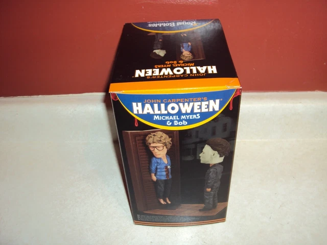 Halloween Michael Myers & Bob Bobblehead Royal Bobbles Hot Topic Exclusive New 3