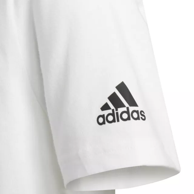 T shirt manica corta bambino ragazzo adidas graphic bianco maglietta estiva 2